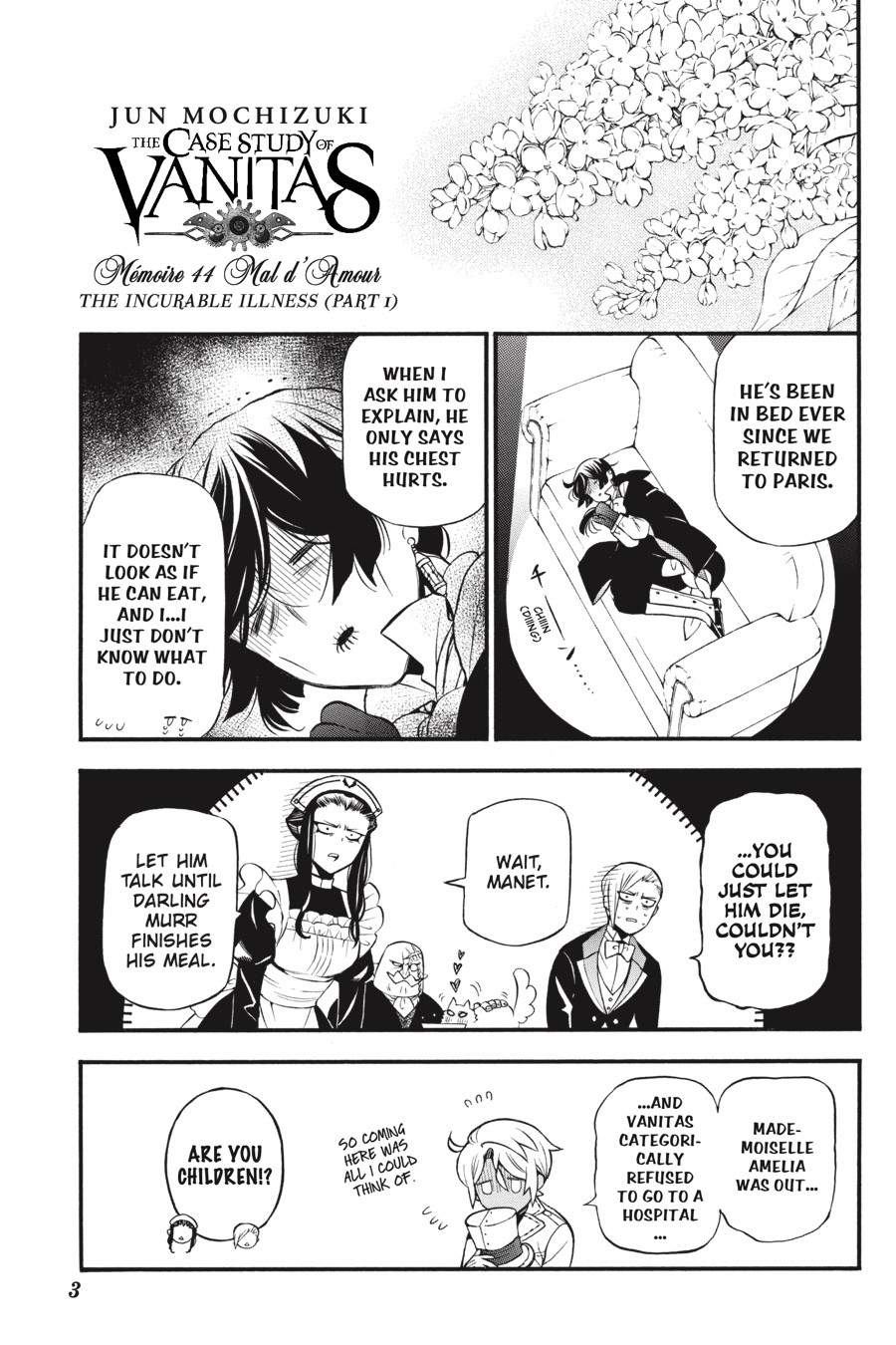 Vanitas no Shuki Chapter 44 page 3 - Chapter 44: Mal d' Amour