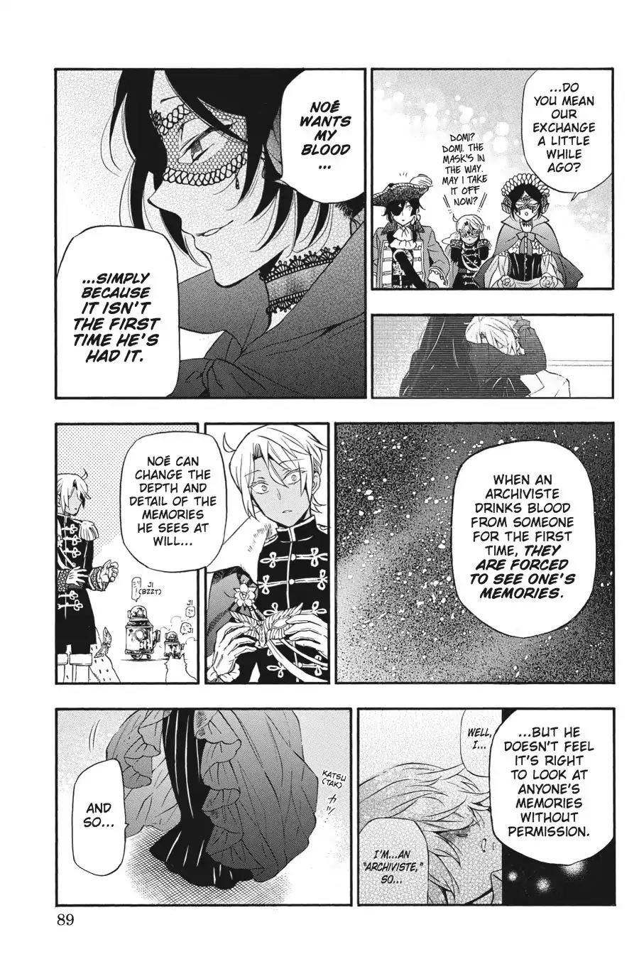 Vanitas no Shuki Chapter 7 page 14 - Chapter 7: Vol.2 Mémoire 7: Bal Masqué: Night of Sneering Masks
