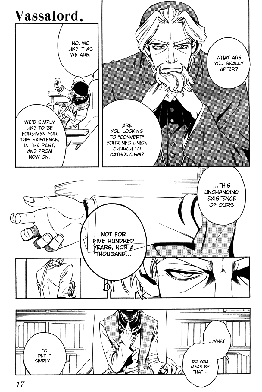 Vassalord Chapter 14 page 22 - Chapter 14: The Cardinal's Red Suspicion