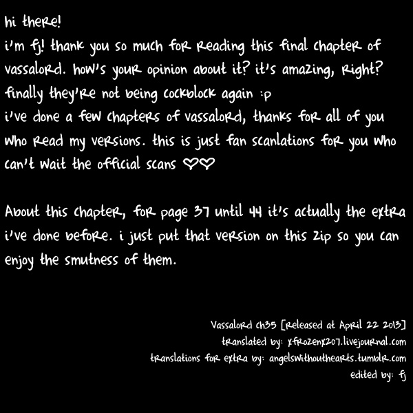 Vassalord Chapter 35 page 52 - Chapter 35 [END]