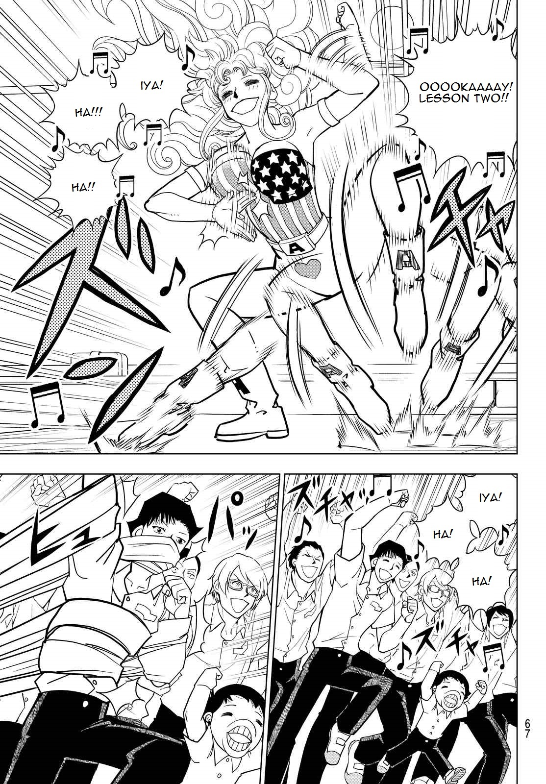 Vector Ball Chapter 18 page 11 - Chapter 18: America Sensei's Conversation Club