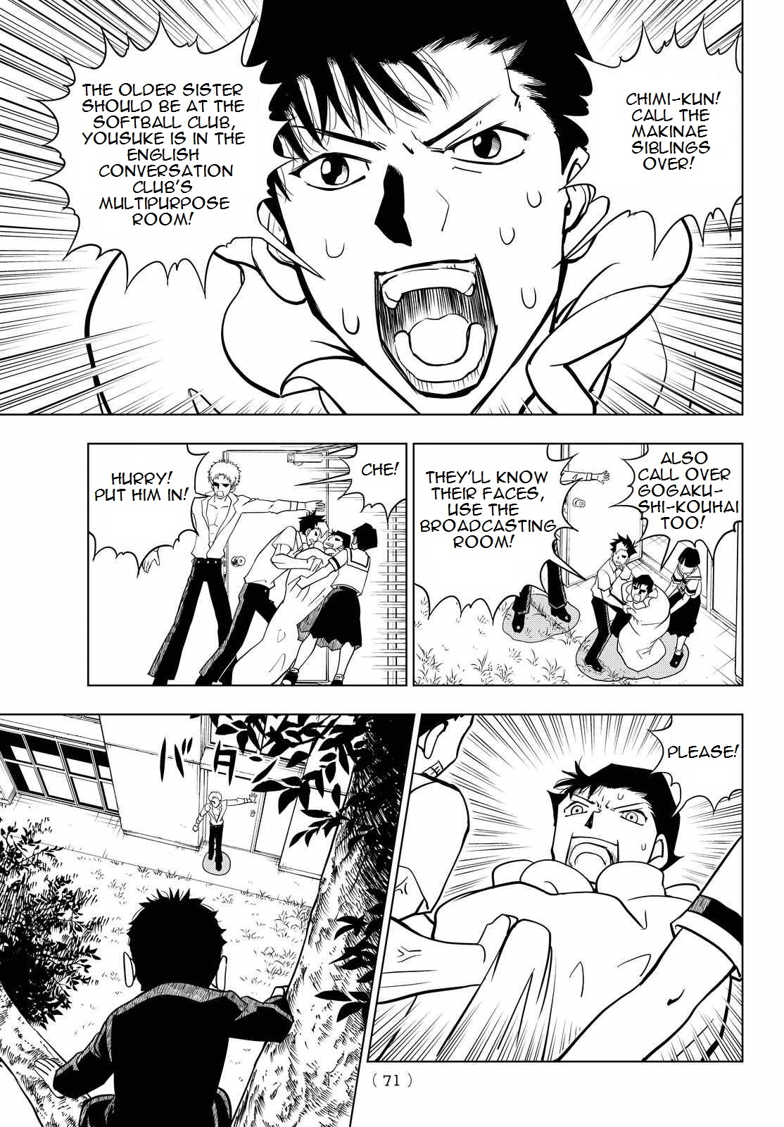 Vector Ball Chapter 18 page 15 - Chapter 18: America Sensei's Conversation Club