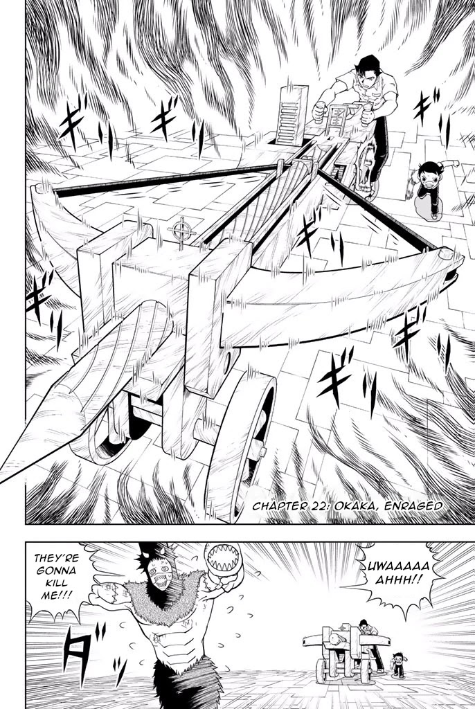 Vector Ball Chapter 22 page 1 - Chapter 22: Okaka, Enraged