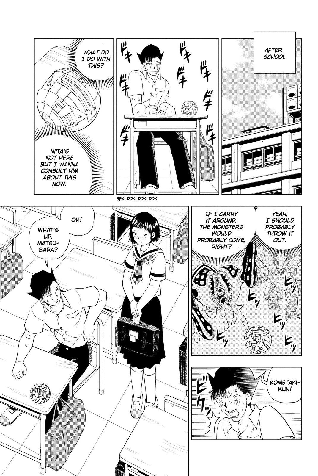 Vector Ball Chapter 4 page 9 - Chapter 4: Okaka's Honesty
