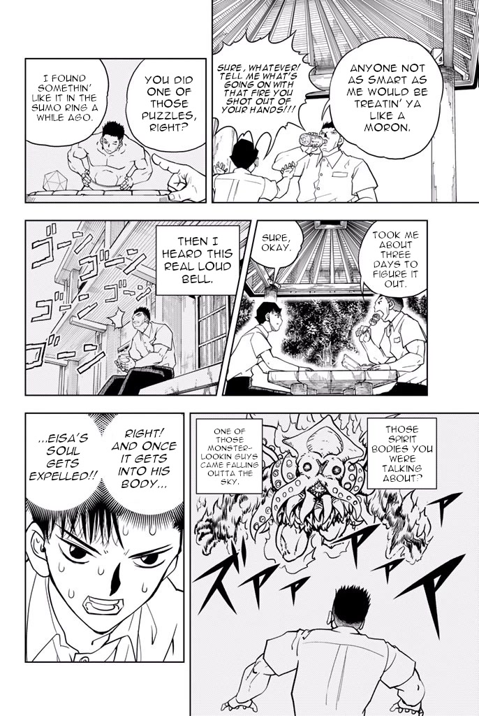 Vector Ball Chapter 43 page 11 - Chapter 43: The Man on a Different Scale, Eisa Hoisa