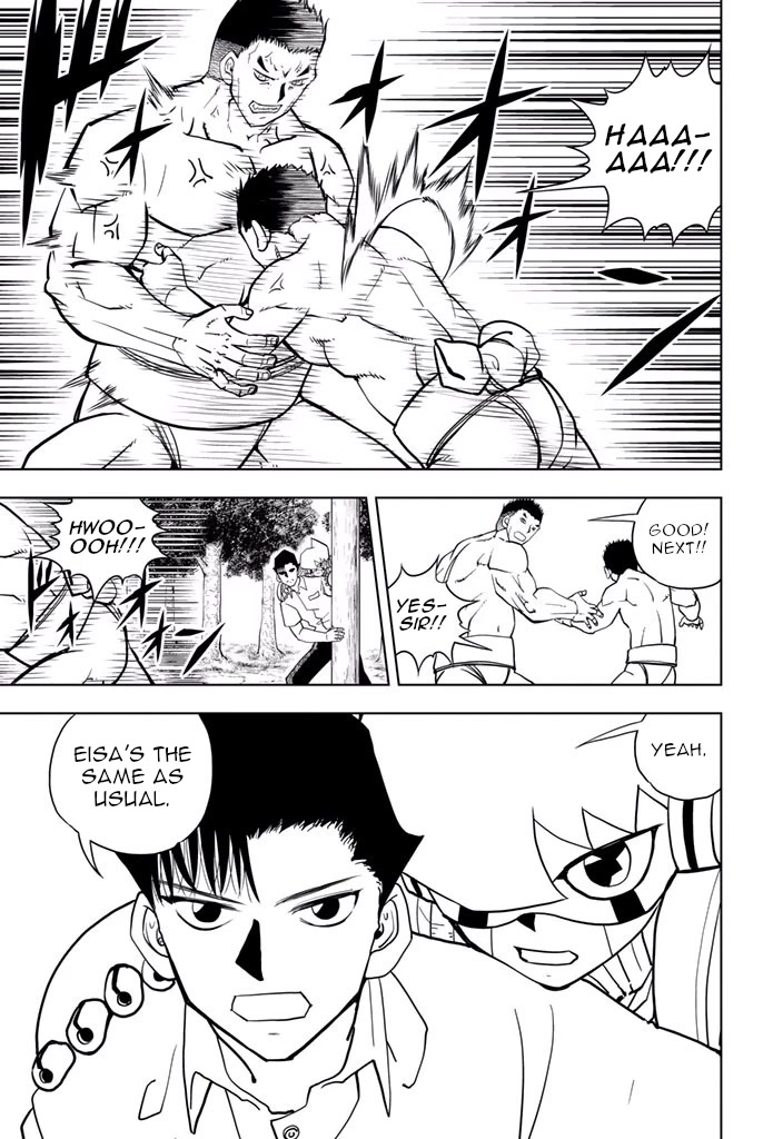 Vector Ball Chapter 43 page 8 - Chapter 43: The Man on a Different Scale, Eisa Hoisa