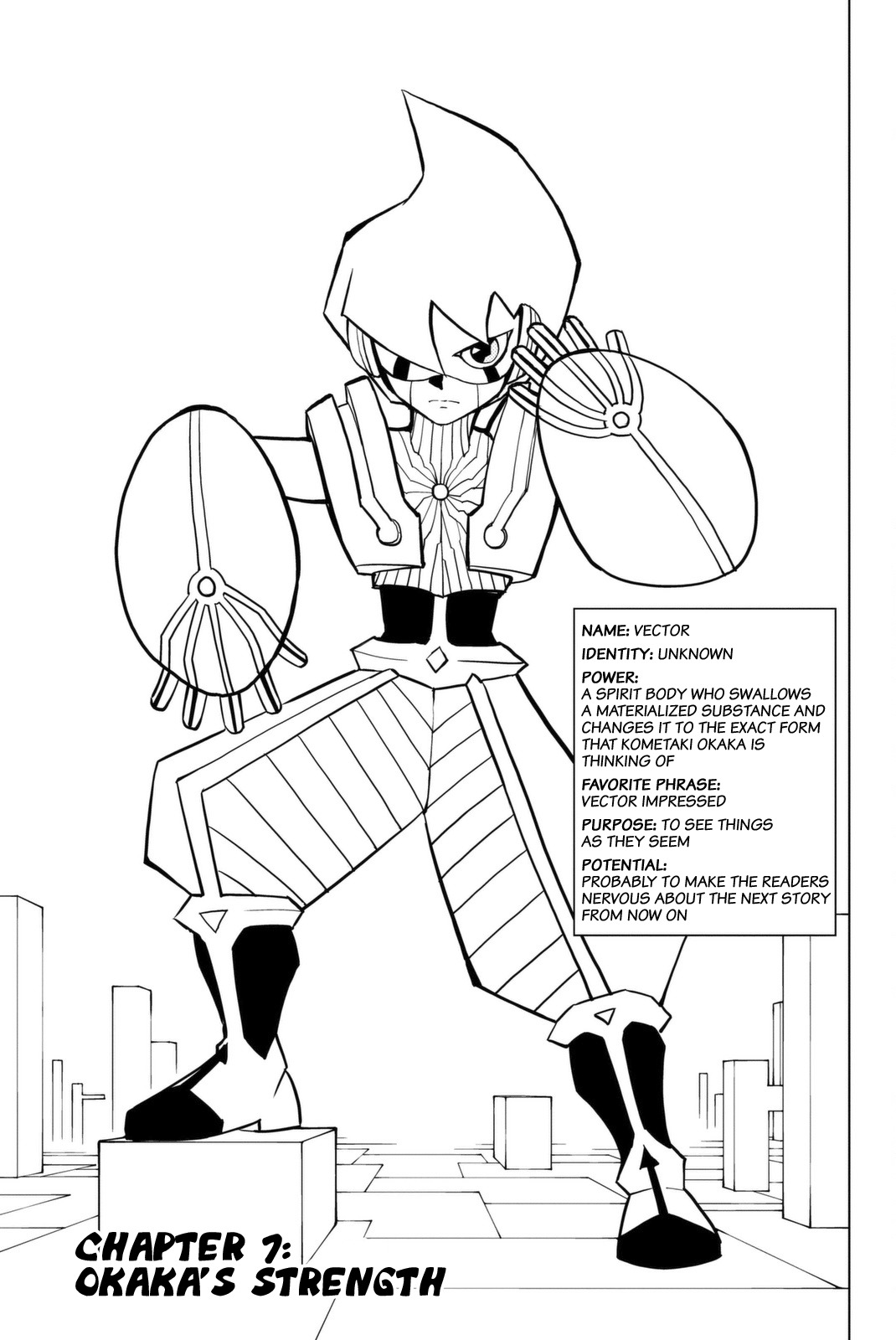Vector Ball Chapter 7 page 1 - Chapter 7: Okaka's Strength