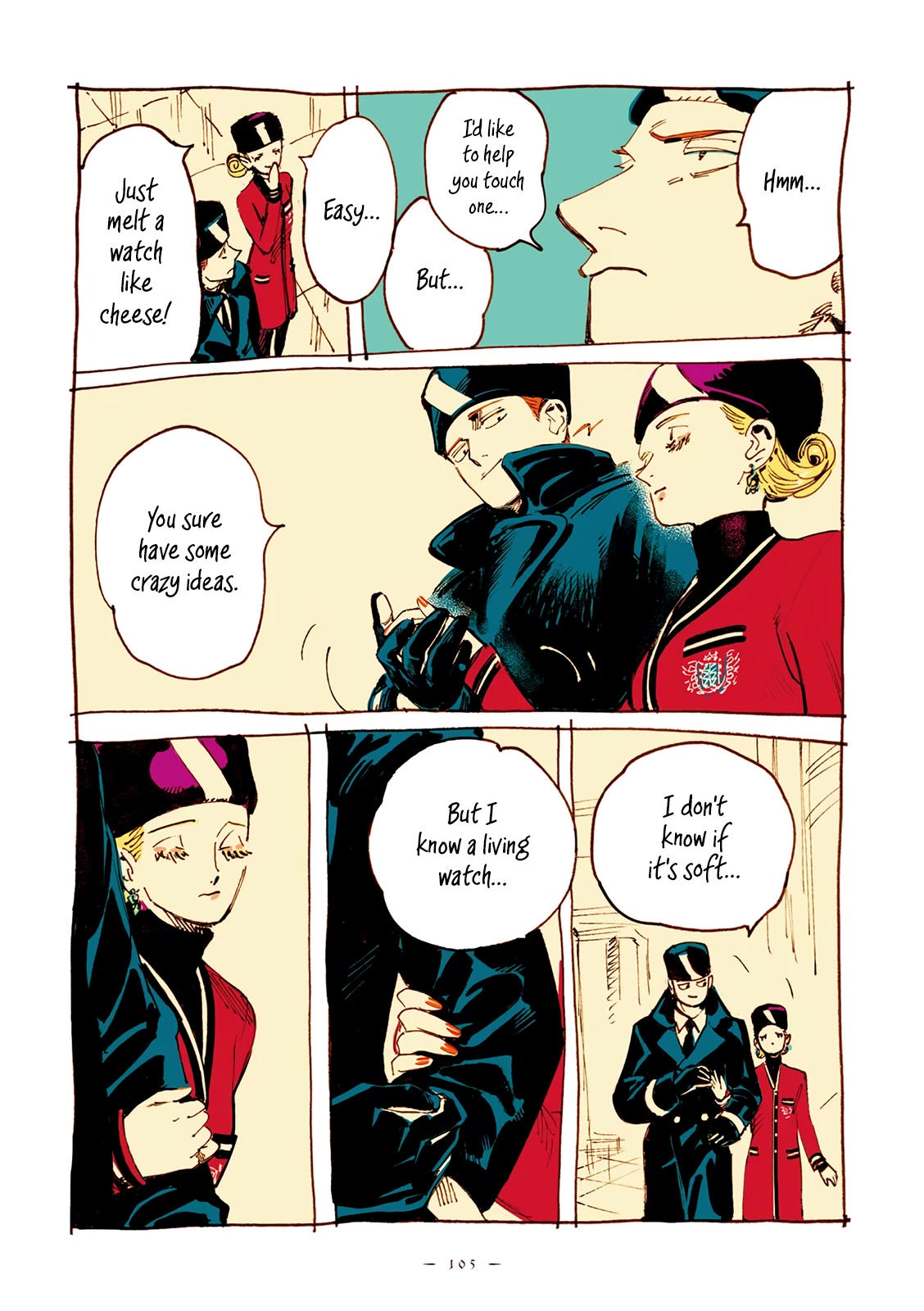 Veil Chapter 12 page 4 - Chapter 12: Tale of a watch
