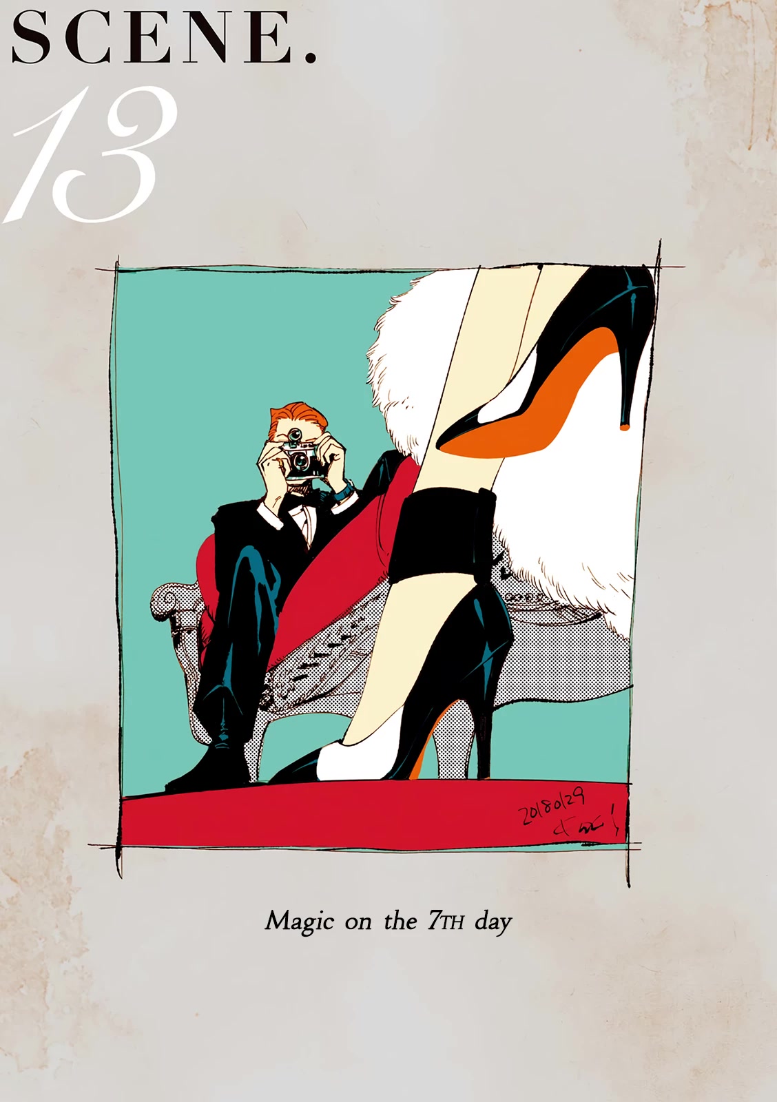 Veil Chapter 13 page 2 - Chapter 13: Magic on the 7th day