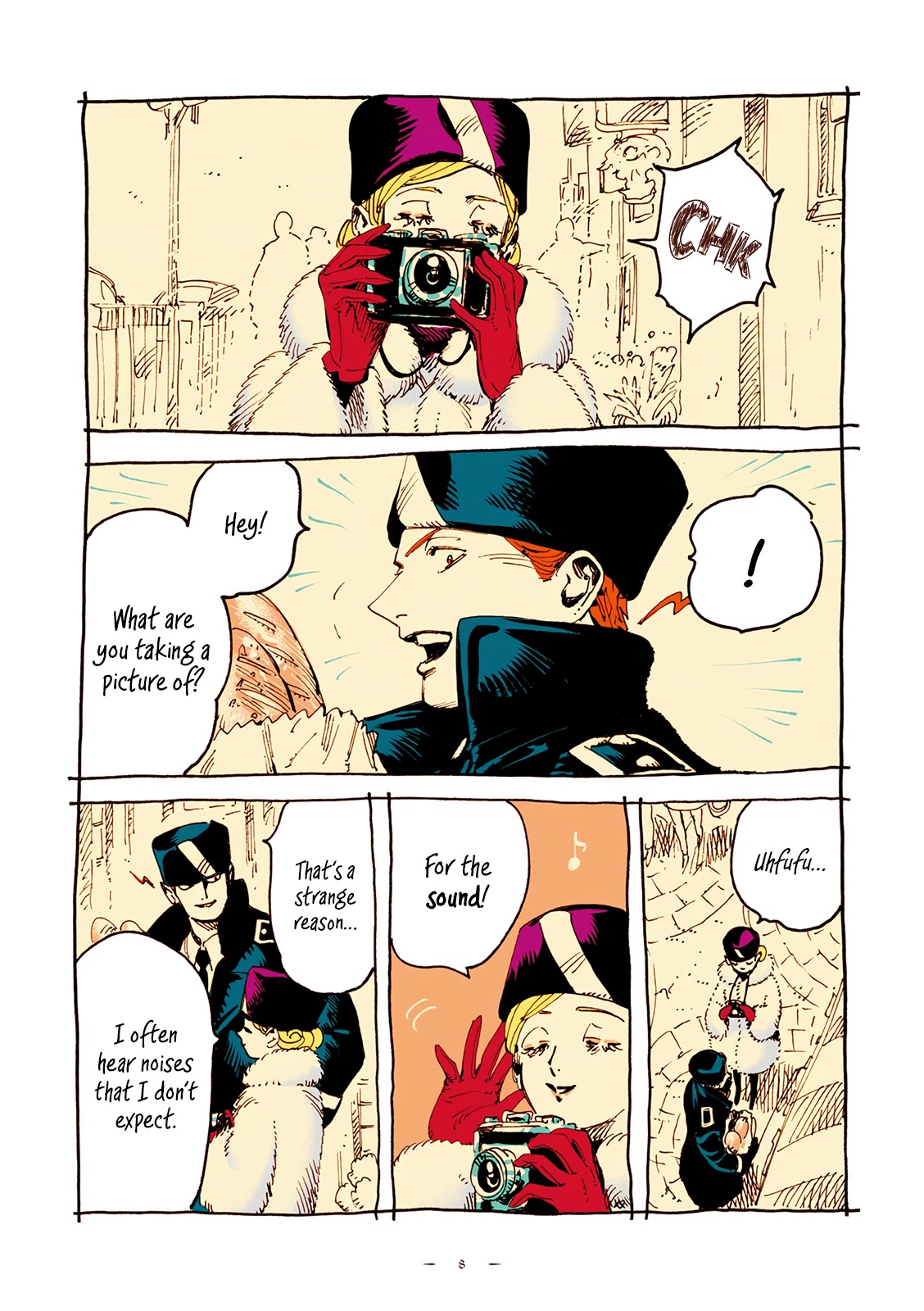 Veil Chapter 15 page 8 - Chapter 15: She locked the sound in
