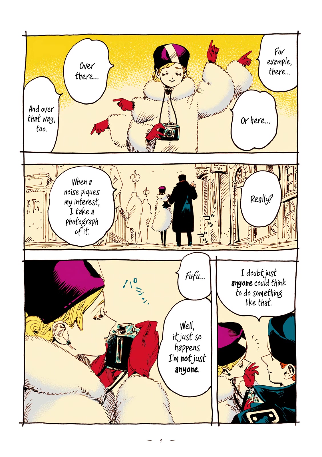 Veil Chapter 15 page 9 - Chapter 15: She locked the sound in
