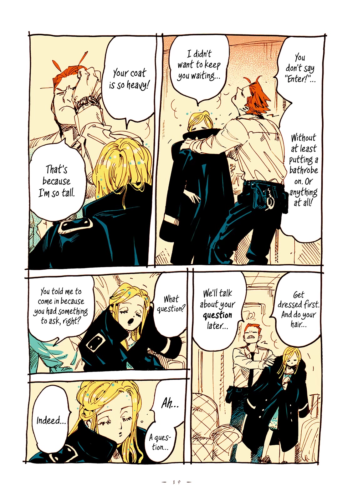 Veil Chapter 16 page 4 - Chapter 16: Sweating skin is vanilla ice cream