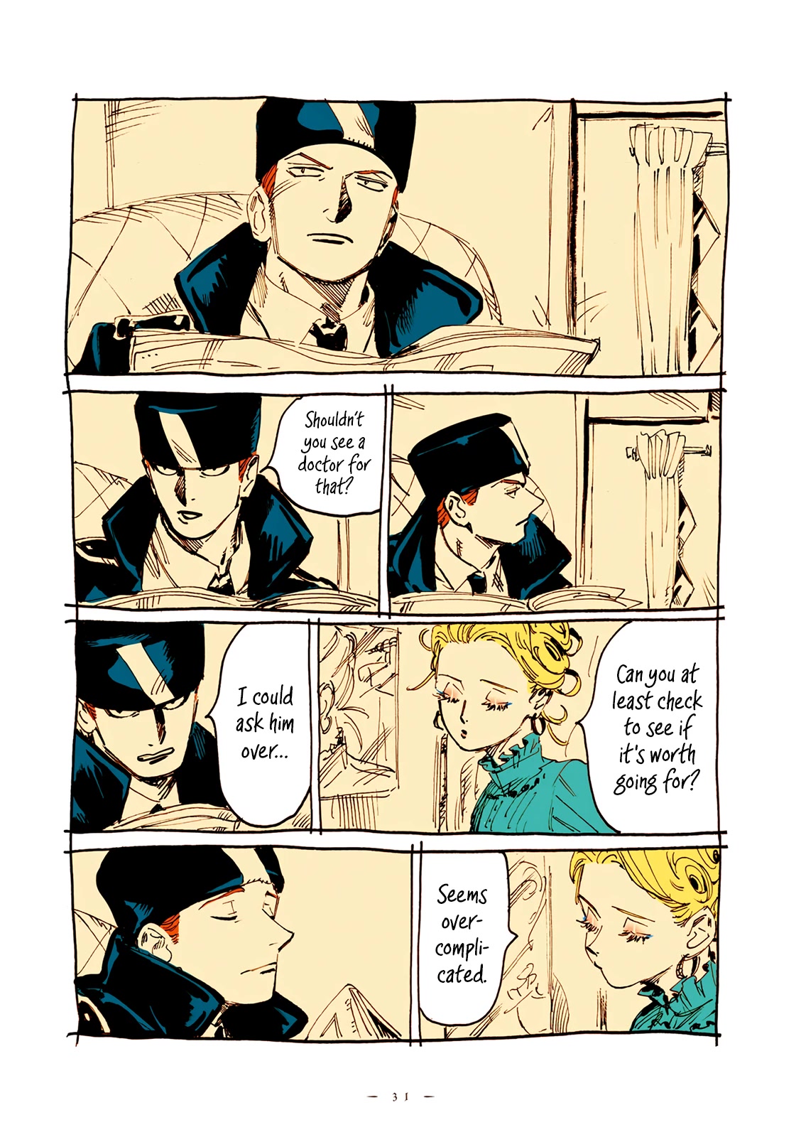 Veil Chapter 28 page 4 - Chapter 28: My eyes
