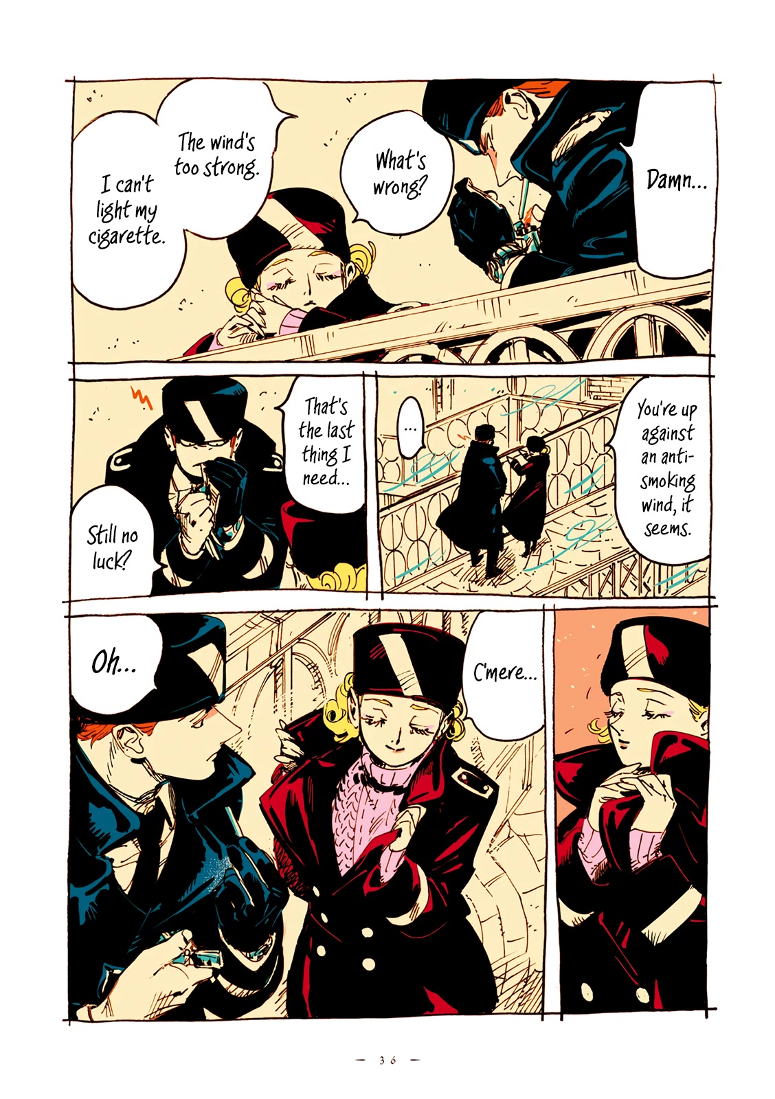 Veil Chapter 29 page 3 - Chapter 29: Man and woman, wind and cigarettes