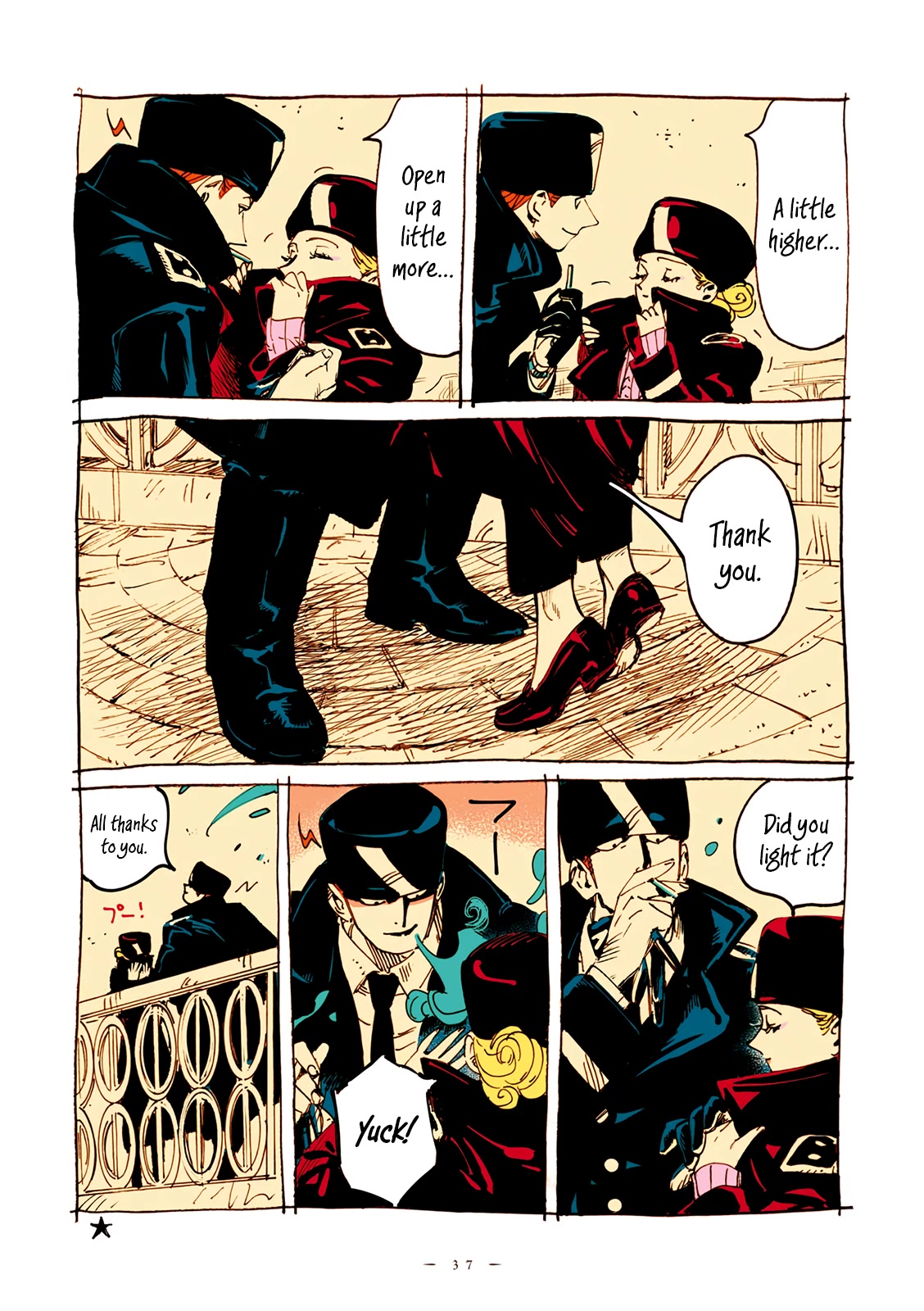 Veil Chapter 29 page 4 - Chapter 29: Man and woman, wind and cigarettes