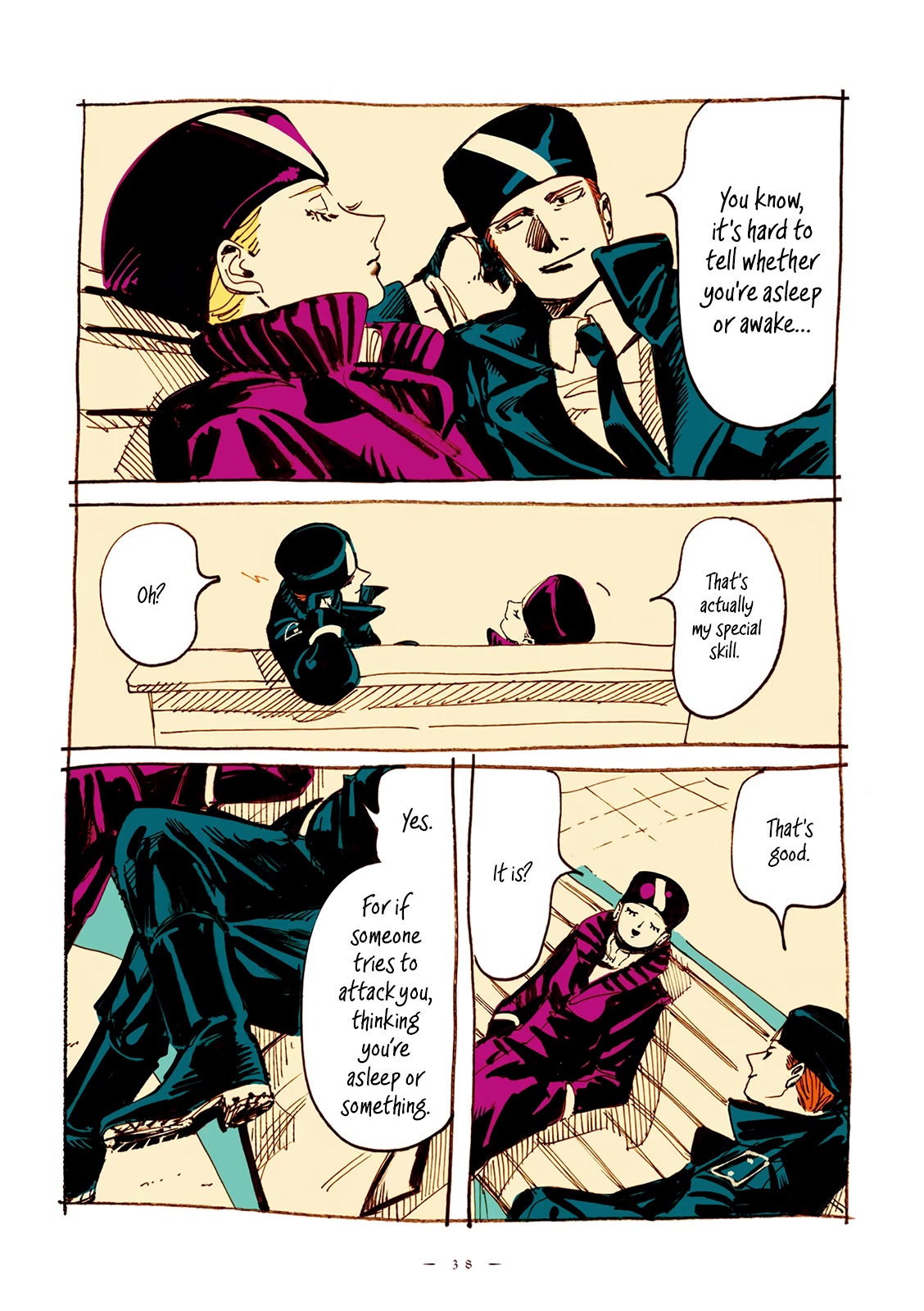 Veil Chapter 3 page 4 - Chapter 3: The eyes are the window to the soul