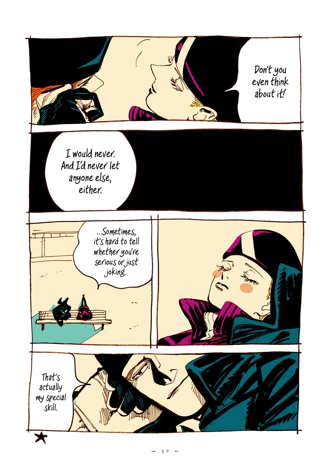 Veil Chapter 3 page 5 - Chapter 3: The eyes are the window to the soul