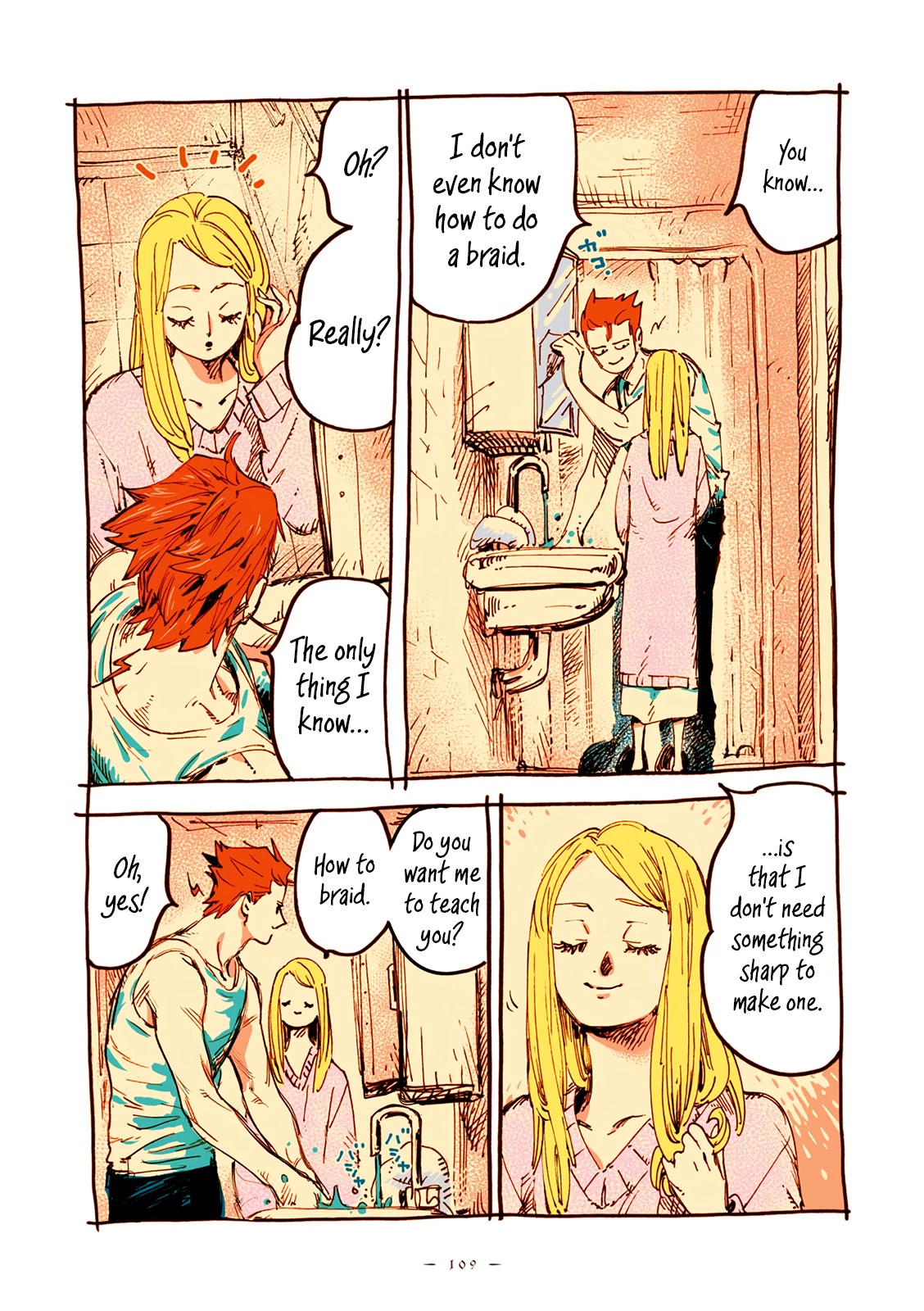 Veil Chapter 35 page 10 - Chapter 35: Razor and braids