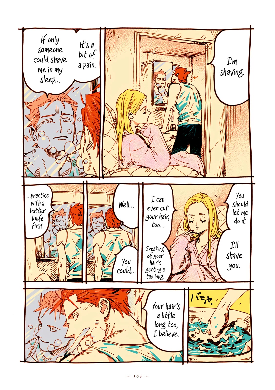Veil Chapter 35 page 4 - Chapter 35: Razor and braids