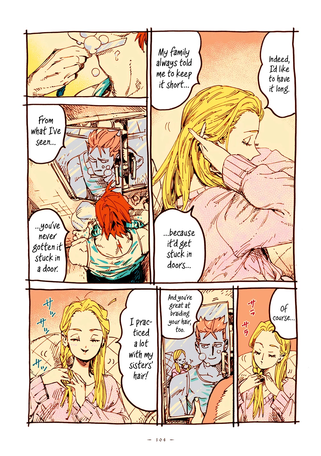 Veil Chapter 35 page 5 - Chapter 35: Razor and braids