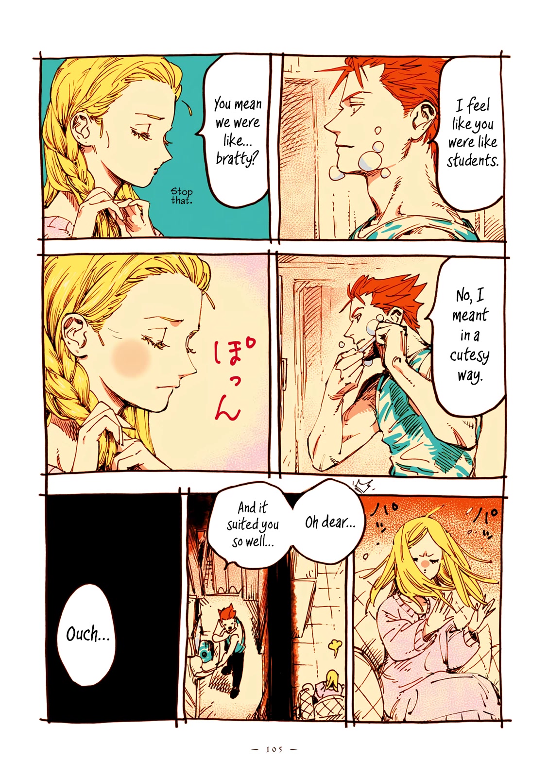 Veil Chapter 35 page 6 - Chapter 35: Razor and braids