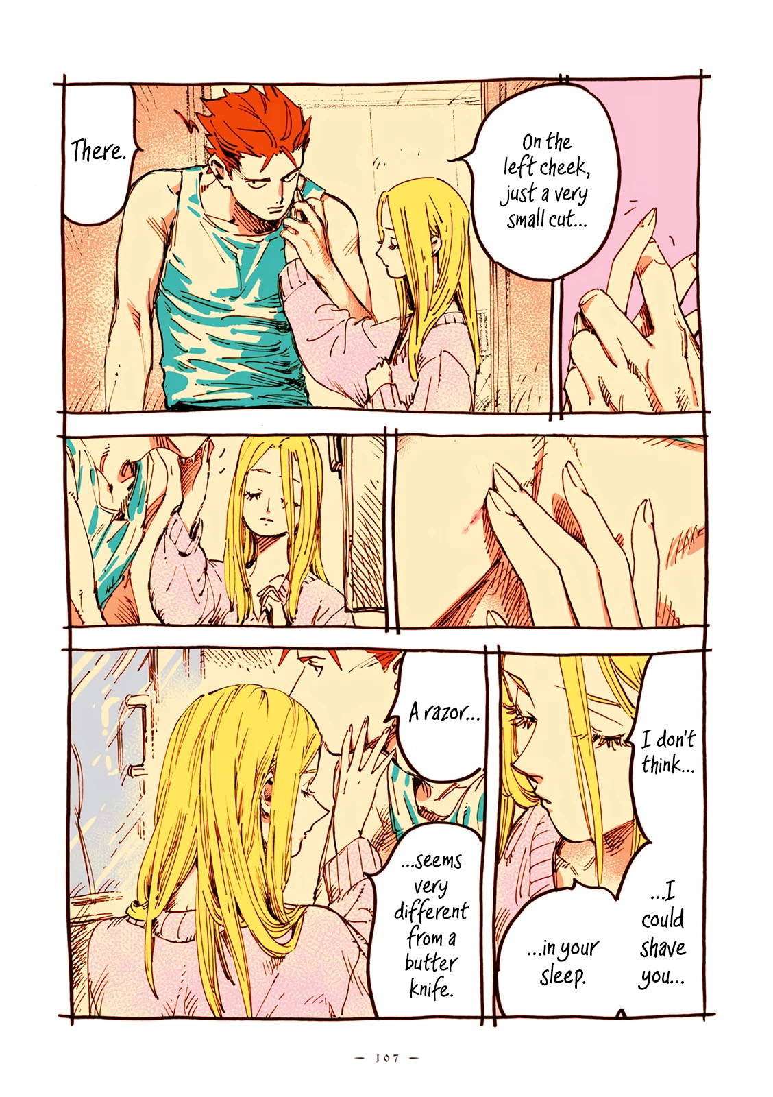 Veil Chapter 35 page 8 - Chapter 35: Razor and braids