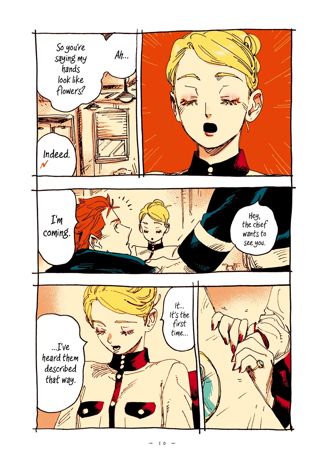 Veil Chapter 37 page 10 - Chapter 37: Her hands