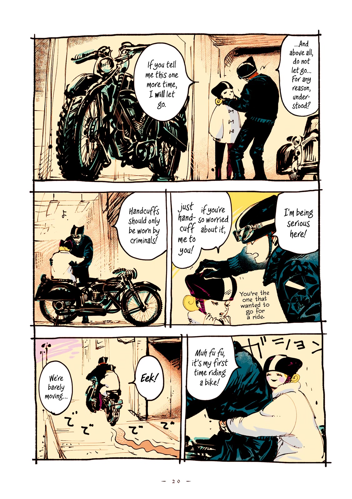 Veil Chapter 38 page 3 - Chapter 38: Motorbikes, time and lemonade