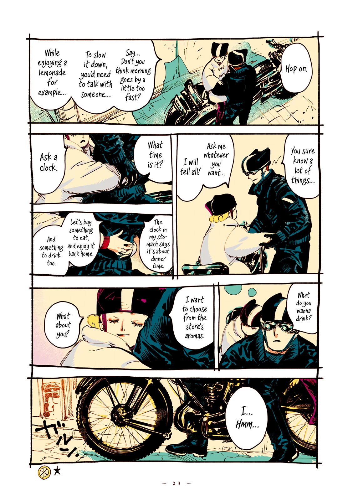 Veil Chapter 38 page 6 - Chapter 38: Motorbikes, time and lemonade