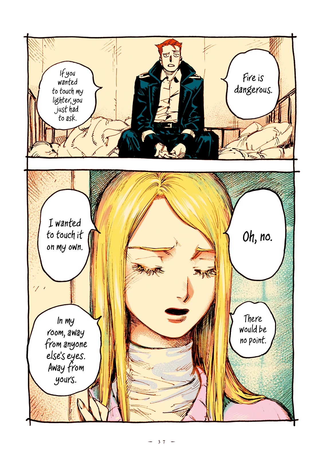 Veil Chapter 39 page 10 - Chapter 39: Le toucher