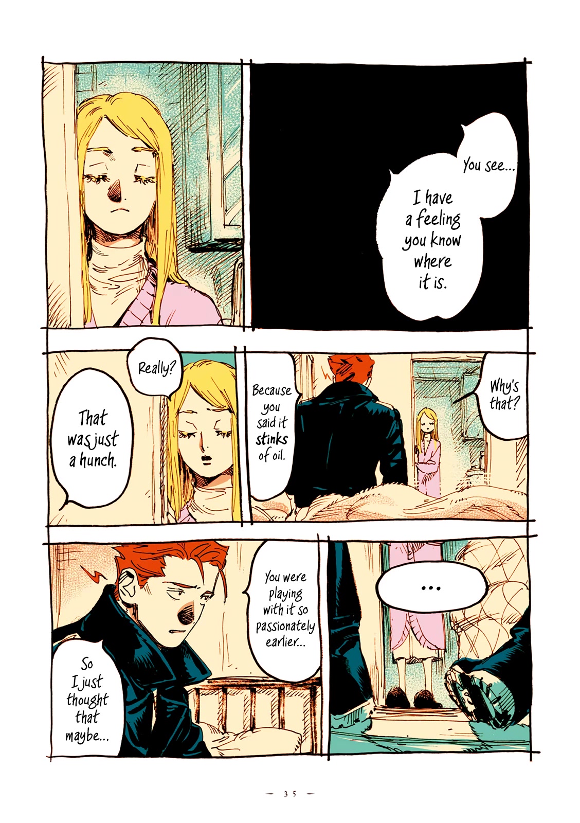 Veil Chapter 39 page 8 - Chapter 39: Le toucher
