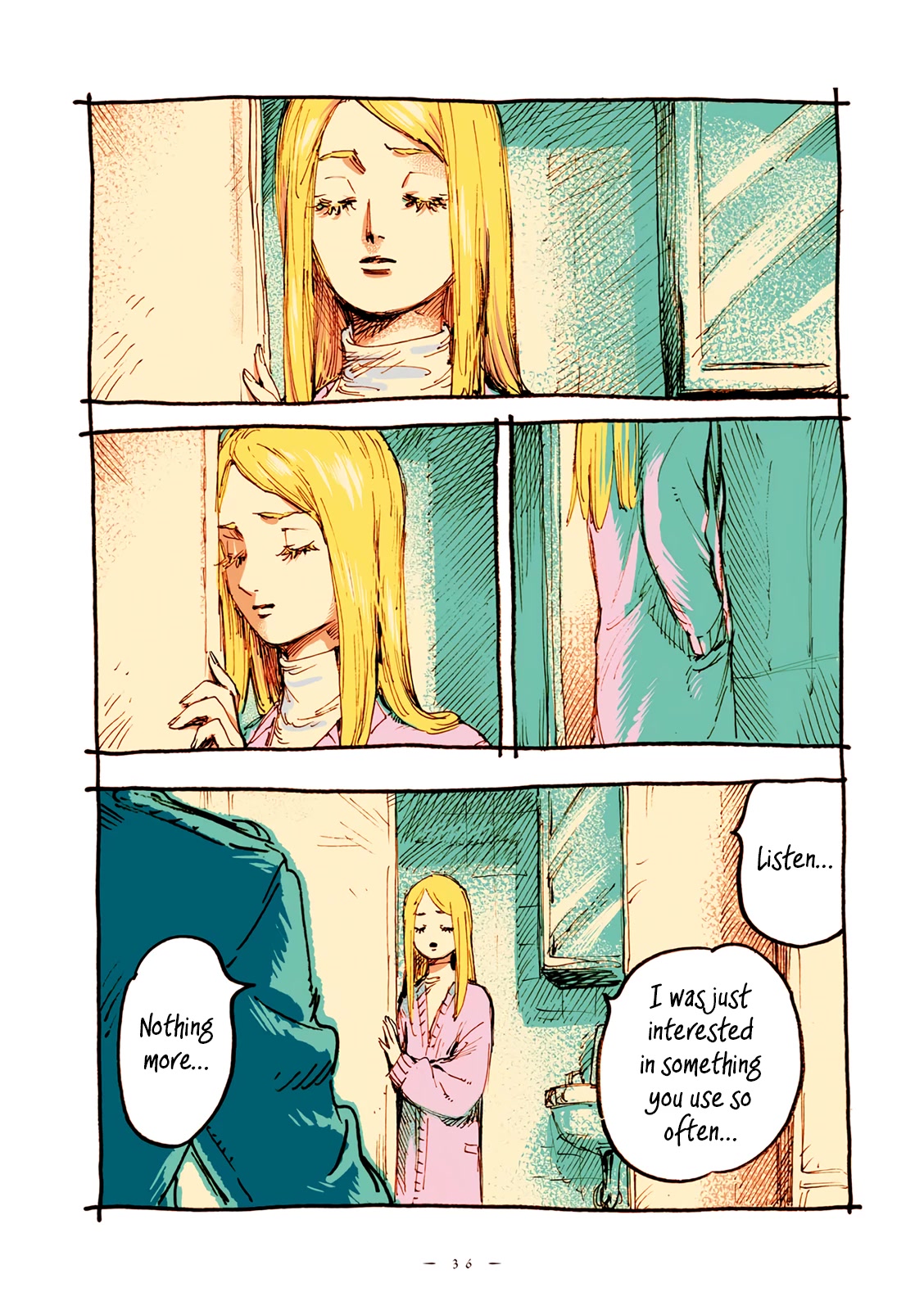 Veil Chapter 39 page 9 - Chapter 39: Le toucher