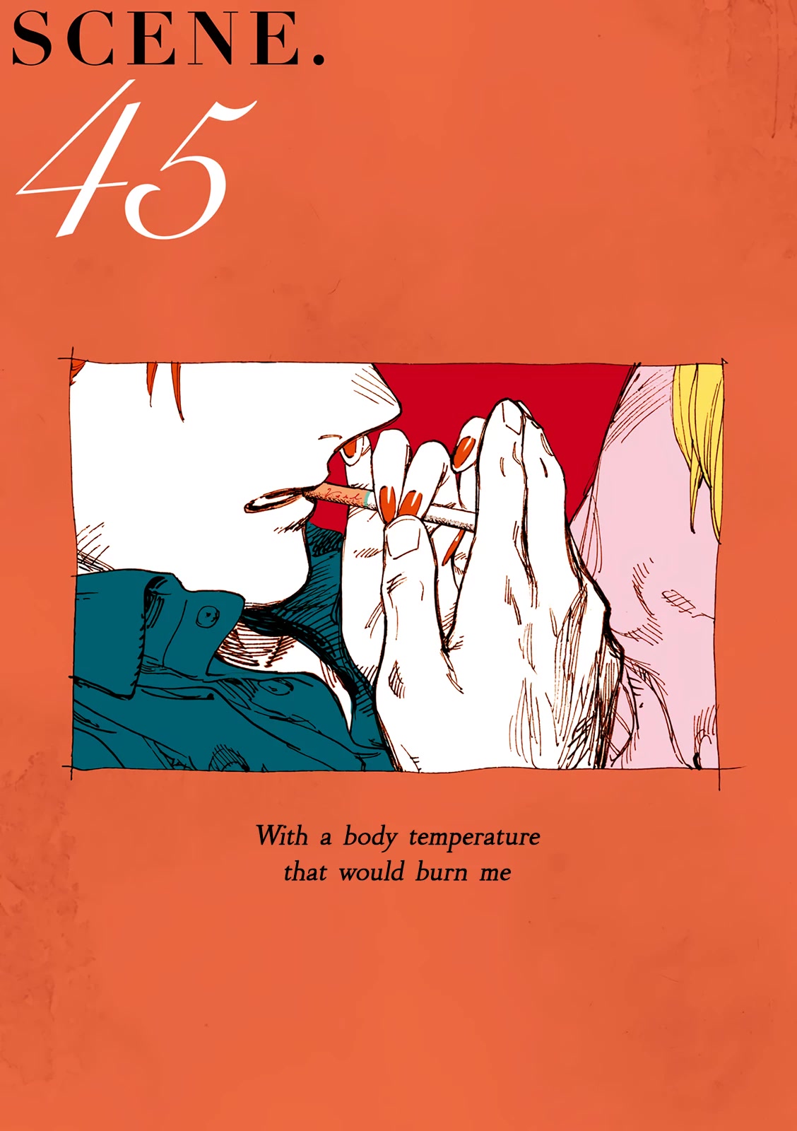 Veil Chapter 45 page 2 - Chapter 45: With a body temperature that would burn me