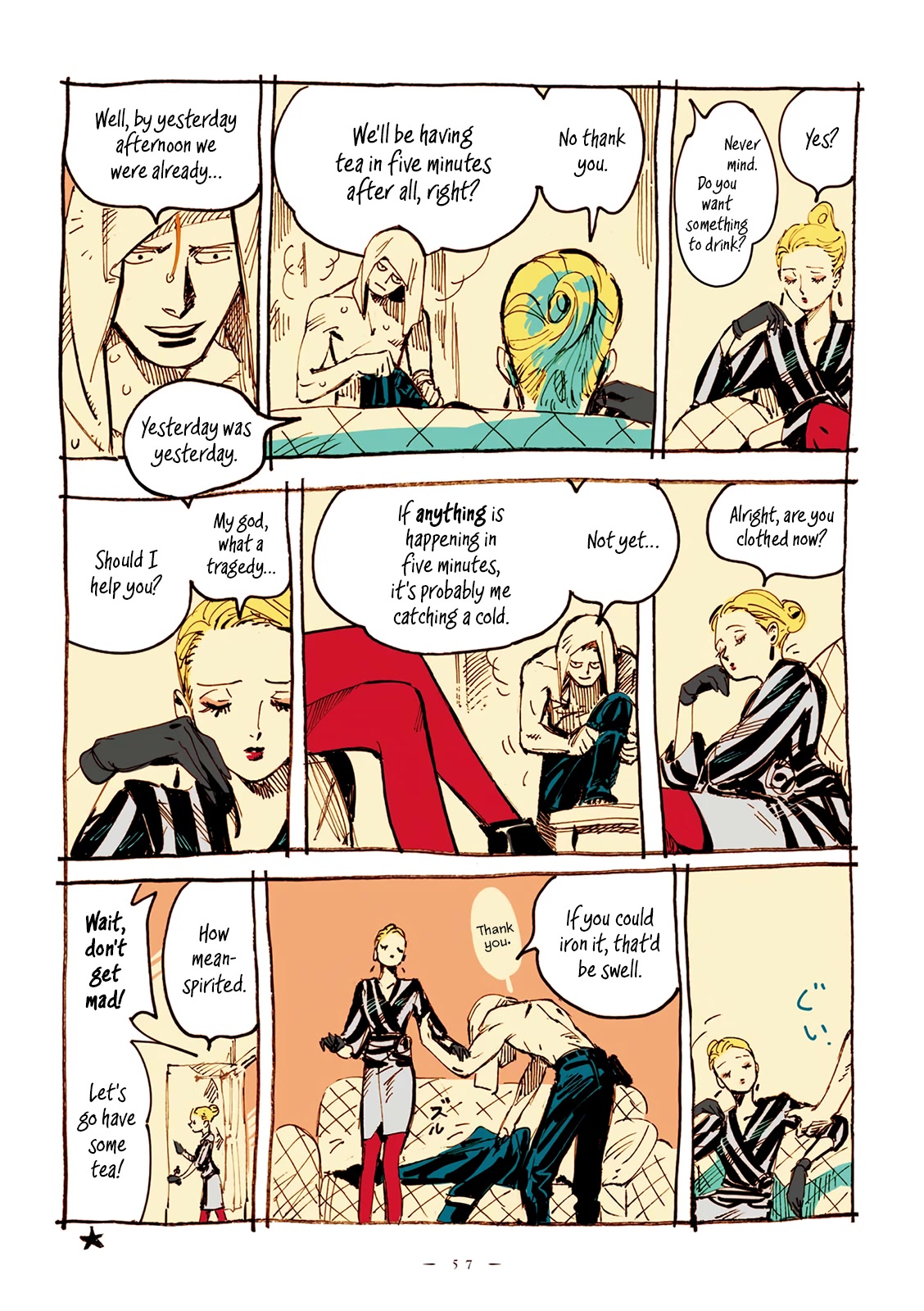 Veil Chapter 6 page 4 - Chapter 6: Clothes iron