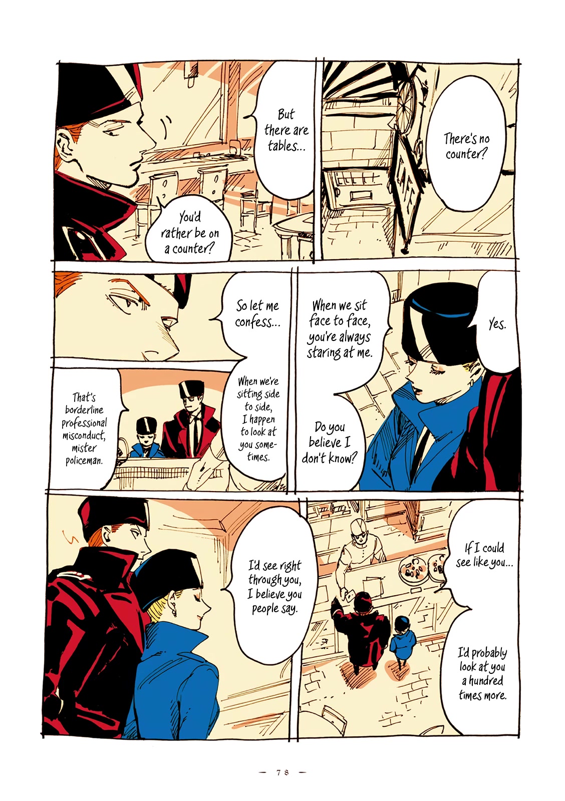 Veil Chapter 8 page 4 - Chapter 8: Nose, mouth and eyes