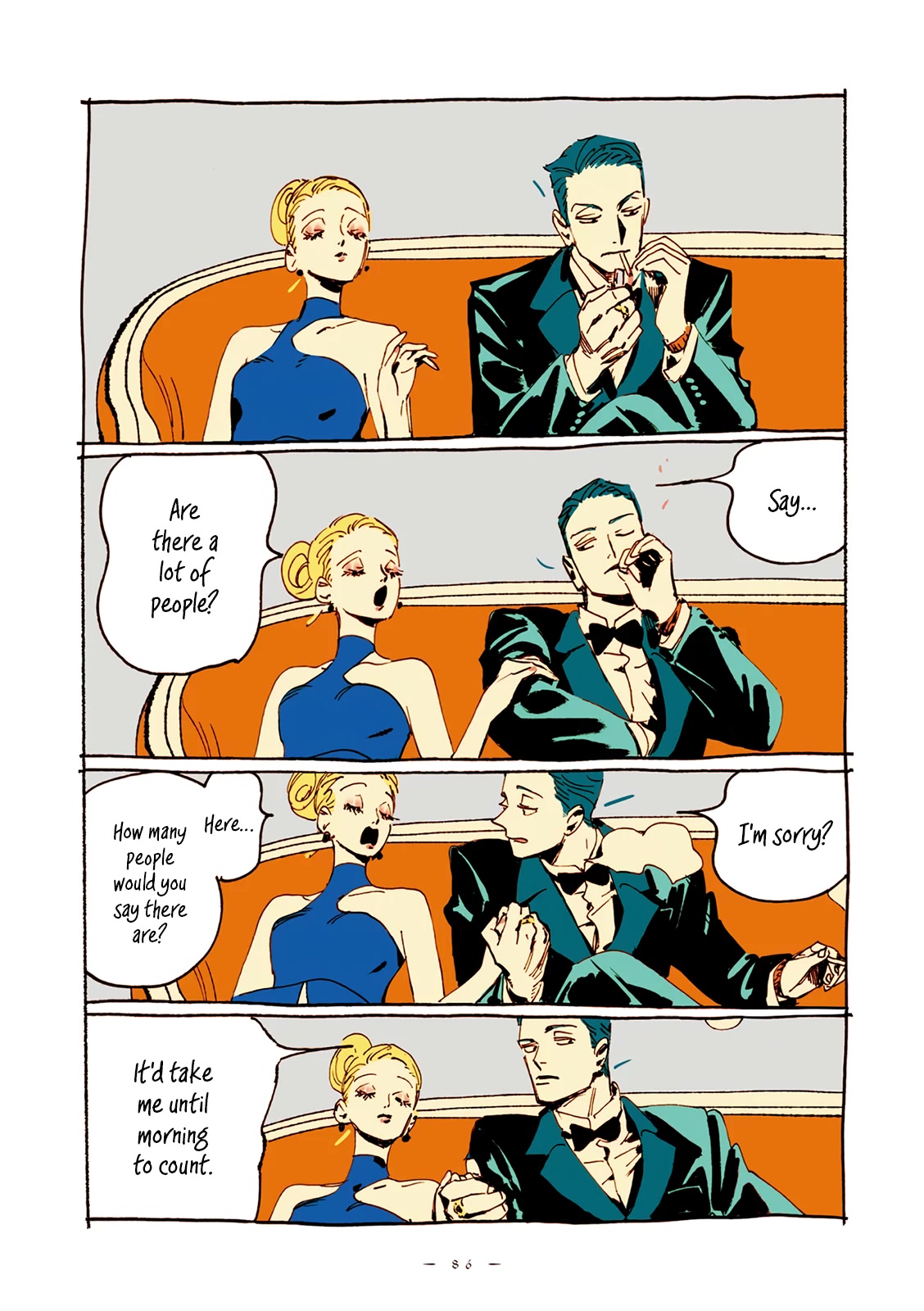 Veil Chapter 9 page 3 - Chapter 9: Can't stand the soup of sound
