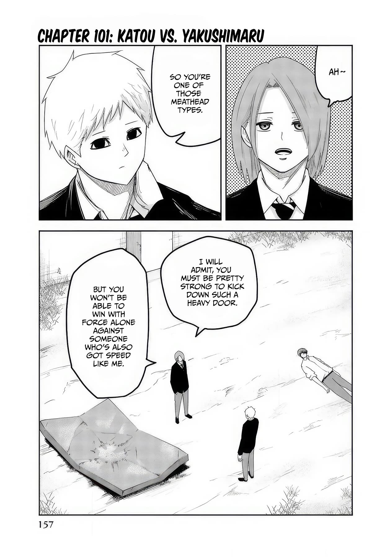 Venus Puts Fur on Me. Chapter 101 page 1 - Chapter 101: Katou vs. Yakushimaru