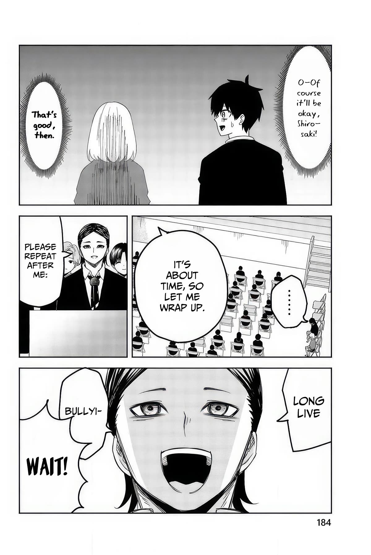 Venus Puts Fur on Me. Chapter 102 page 10 - Chapter 102: Nakajima's Final Speech