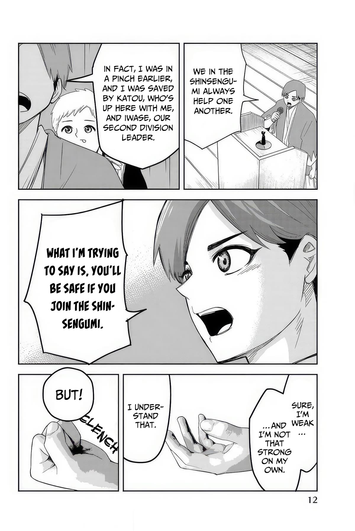 Venus Puts Fur on Me. Chapter 103 page 13 - Chapter 103: Tanaka's Final Speech