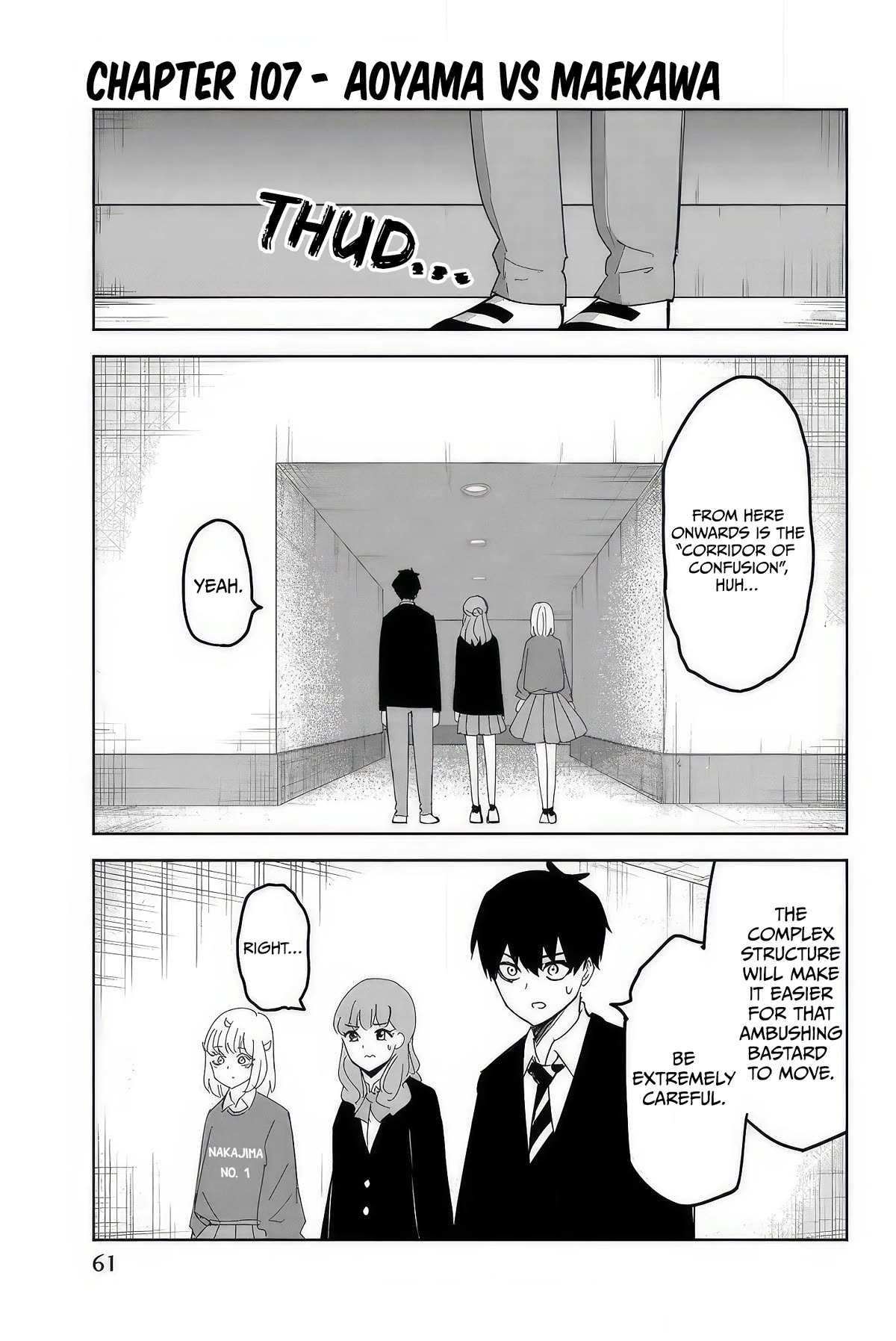 Venus Puts Fur on Me. Chapter 107 page 1 - Chapter 107: Aoyama vs Maekawa