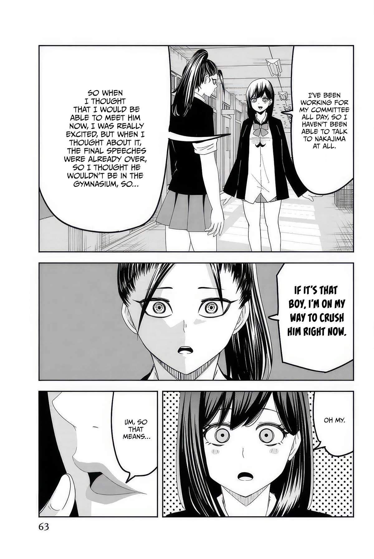 Venus Puts Fur on Me. Chapter 107 page 3 - Chapter 107: Aoyama vs Maekawa