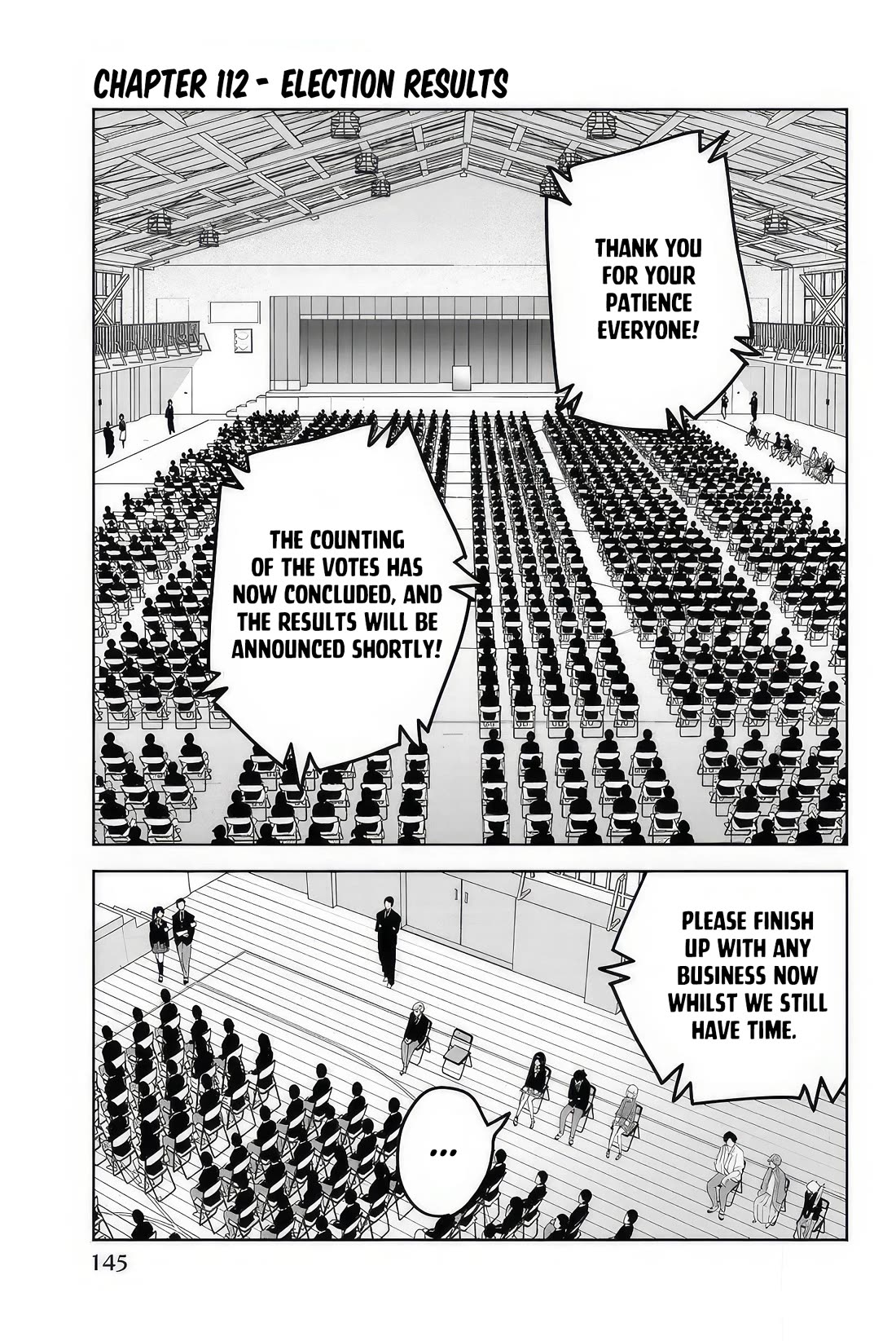 Venus Puts Fur on Me. Chapter 112 page 1 - Chapter 112: Election Results