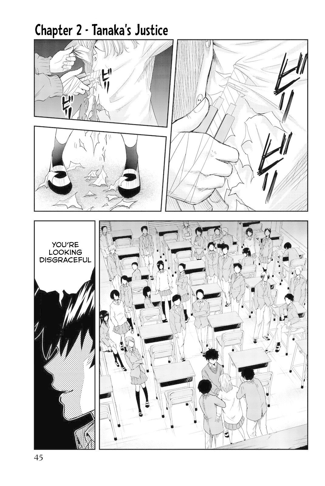 Venus Puts Fur on Me. Chapter 2 page 1 - Chapter 2: Tanaka's Justice