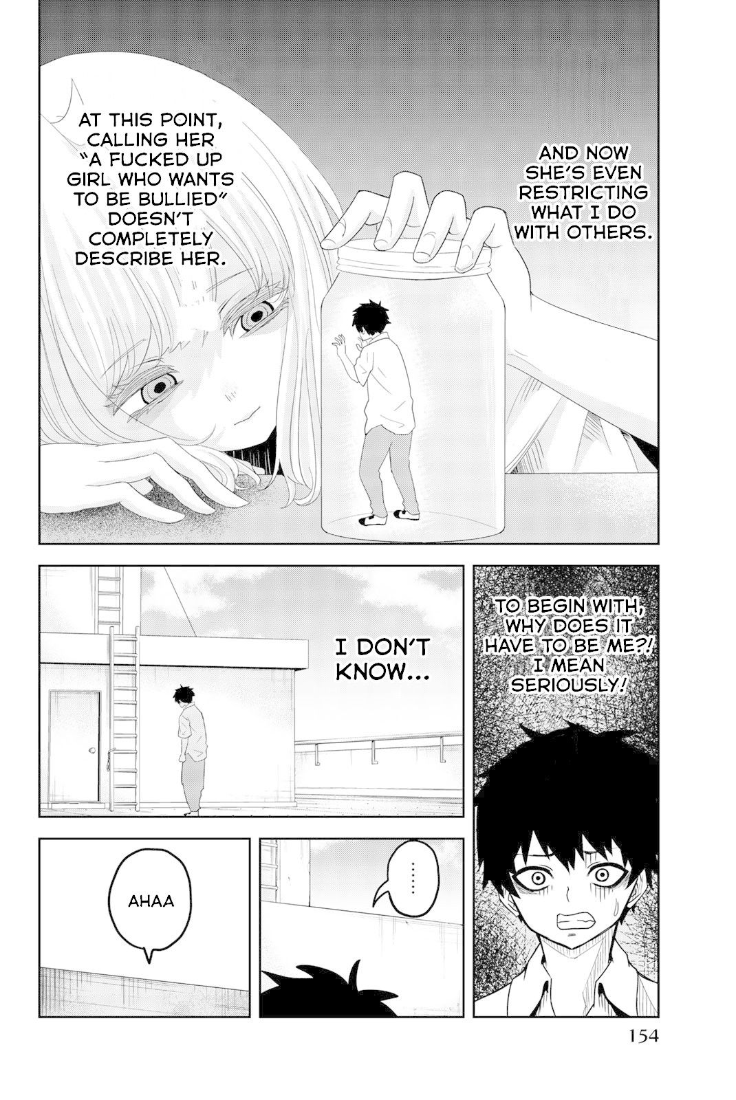 Venus Puts Fur on Me. Chapter 20 page 12 - Chapter 20: On the Rooftop with Shirosaki