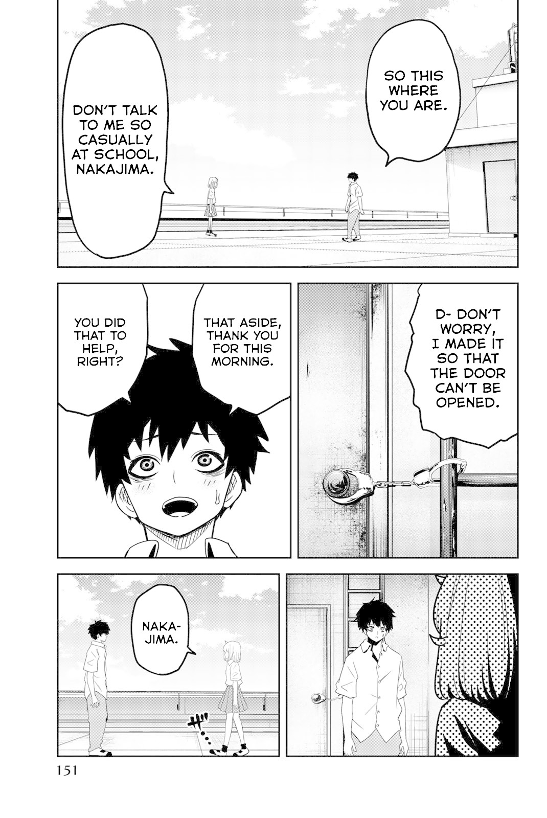 Venus Puts Fur on Me. Chapter 20 page 9 - Chapter 20: On the Rooftop with Shirosaki