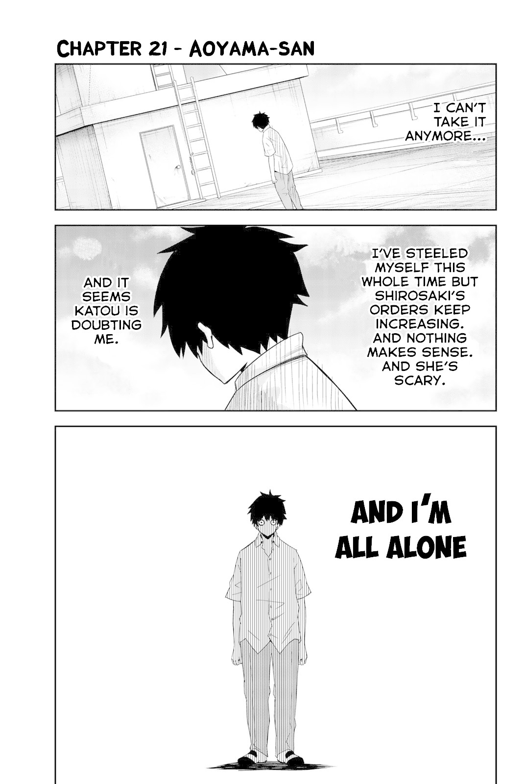 Venus Puts Fur on Me. Chapter 21 page 1 - Chapter 21: Aoyama-san