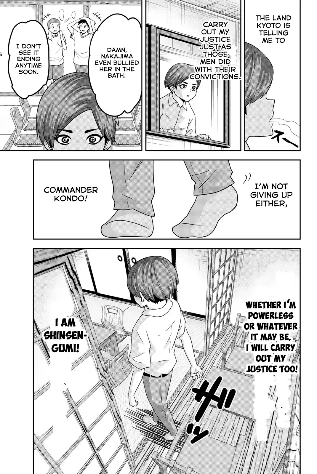 Venus Puts Fur on Me. Chapter 26 page 5 - Chapter 26: Tanaka and the Shinsengumi