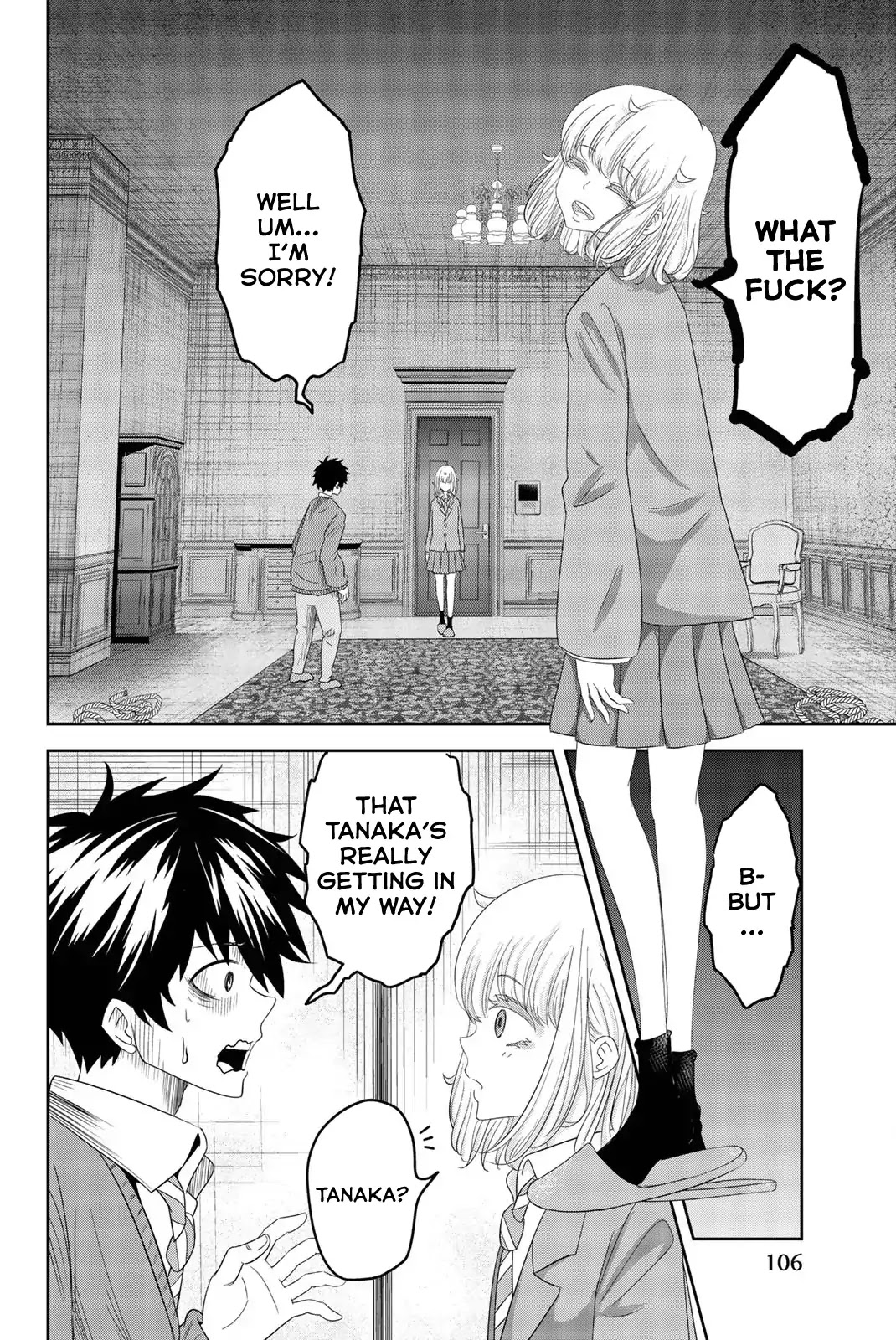 Venus Puts Fur on Me. Chapter 4 page 12 - Chapter 4: Attack/Defense in Cooking Class