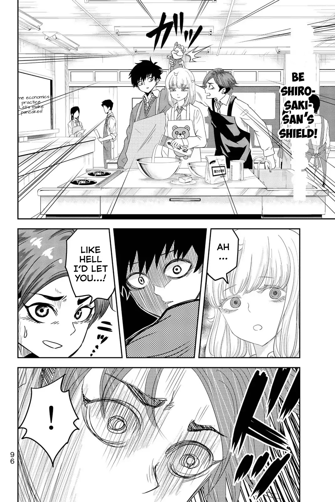 Venus Puts Fur on Me. Chapter 4 page 2 - Chapter 4: Attack/Defense in Cooking Class