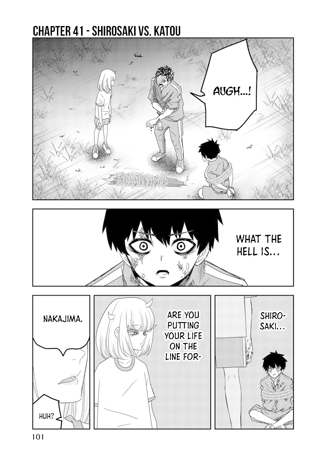 Venus Puts Fur on Me. Chapter 41 page 1 - Chapter 41: Shirosaki vs. Katou